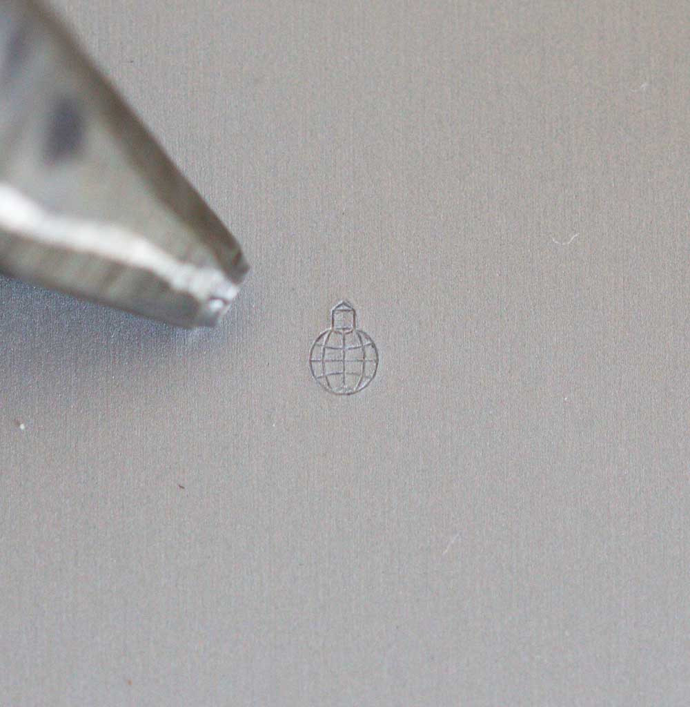 Federschlagstempel inkl Gravur 3mm | selbstschlagend klein